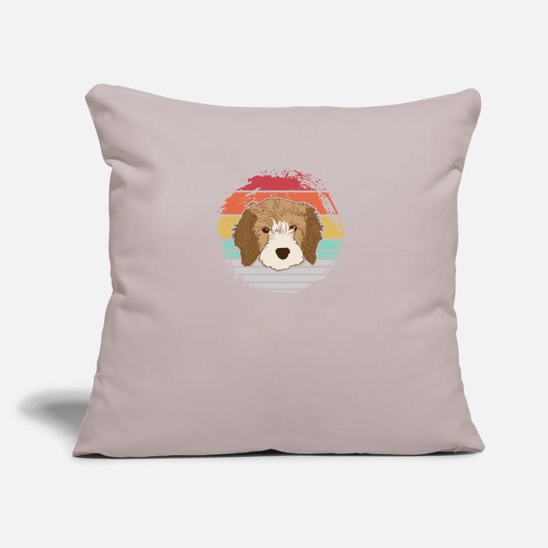 Cavapoo Hund Sofakissenbezug 45 x 45 cm