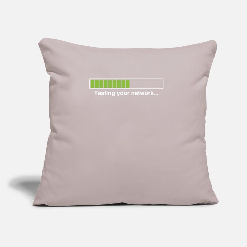 Testing your network - certified ethical hacker Sofa pillowcase 17,3'' x 17,3'' (45 x 45 cm)