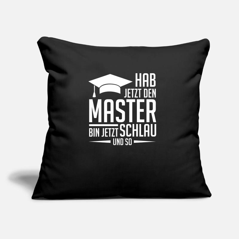 Master Master Housse de coussin décorative 45 x 45 cm