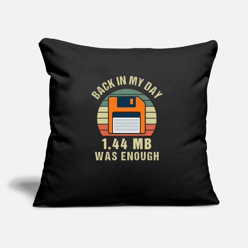 Programmer Floppy Disk Retro Gift Sofa pillowcase 17,3'' x 17,3'' (45 x 45 cm)