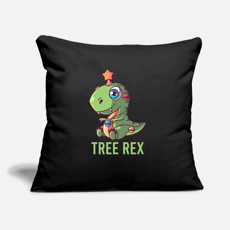 Sweet Tree Rex T-Rex Santa Claus Gift Light Sofa pillowcase 17,3'' x 17,3'' (45 x 45 cm)