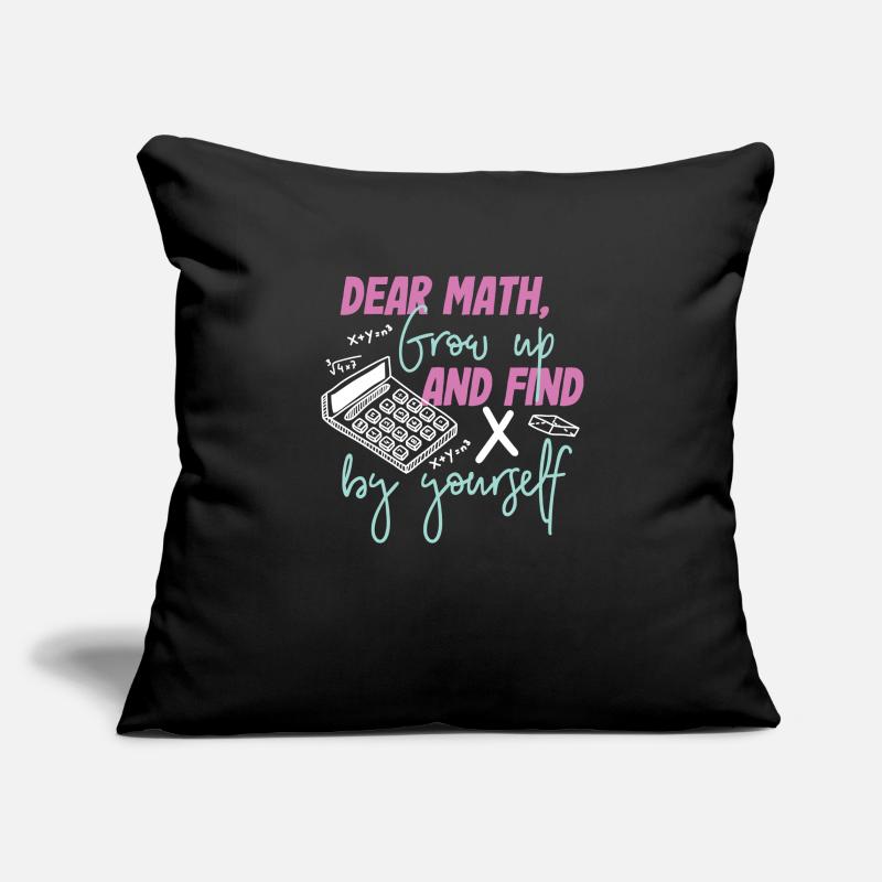 Math math gift girl Sofa pillowcase 17,3'' x 17,3'' (45 x 45 cm)
