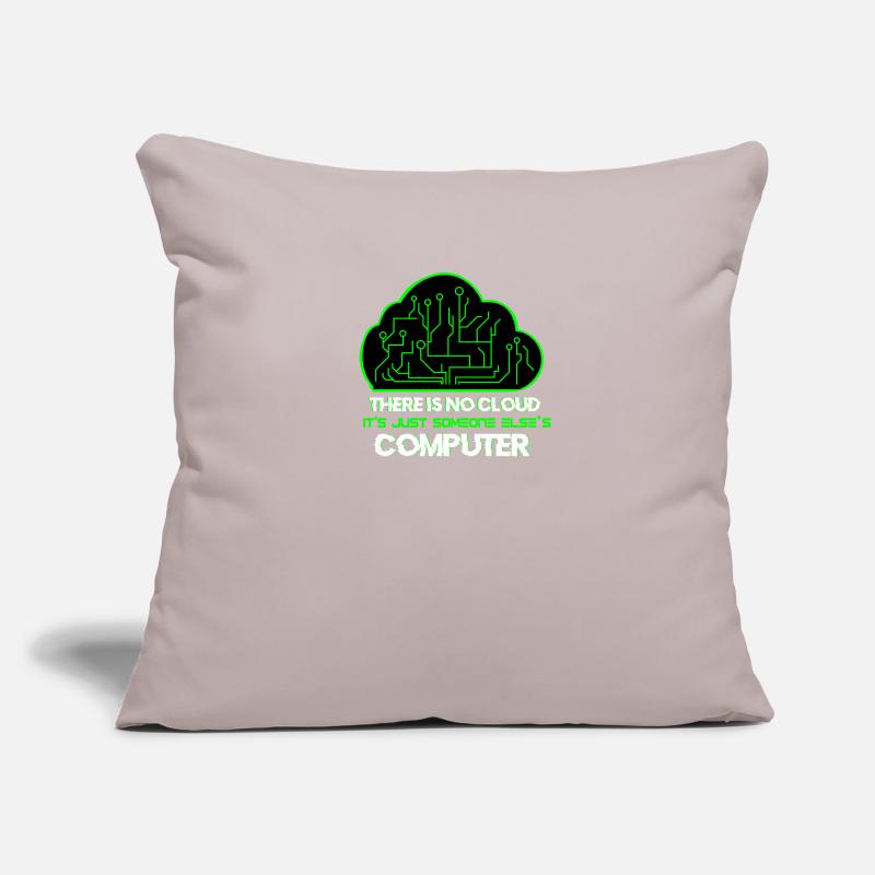 Cadeau d'administrateur système Cloud Housse de coussin décorative 45 x 45 cm