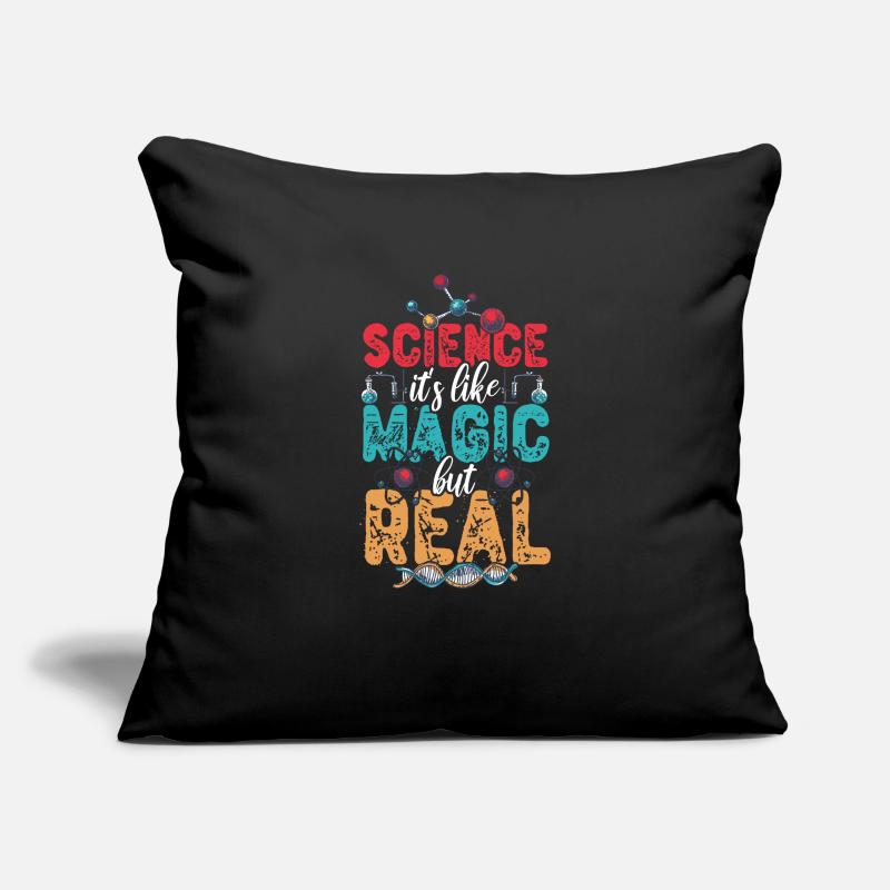 Science It Is Like Magic But Real Nerd Computer Sofa pillowcase 17,3'' x 17,3'' (45 x 45 cm)