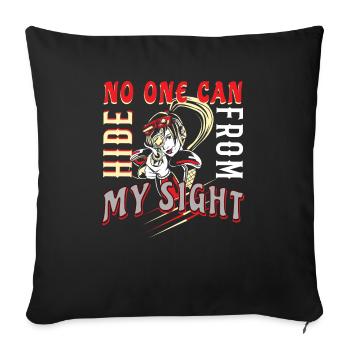 Tireurs d'élite - Housse de coussin décorative 45 x 45 cm - noir - Devant