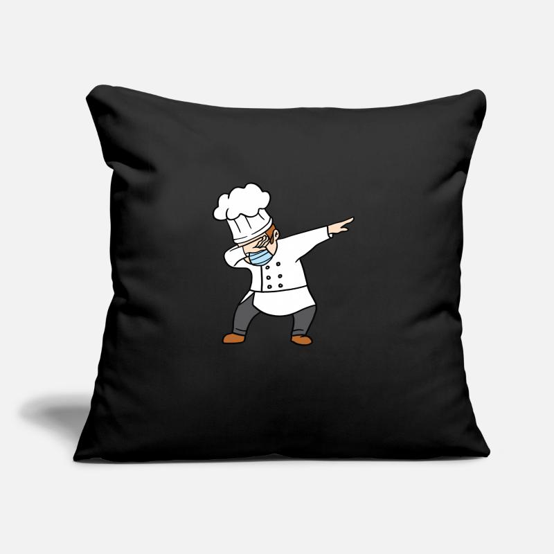 Dabbing Chef Head Chef Dab Dance Sofa pillowcase 17,3'' x 17,3'' (45 x 45 cm)