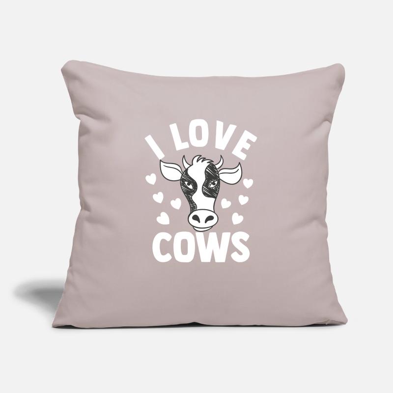 cow Sofa pillowcase 17,3'' x 17,3'' (45 x 45 cm)