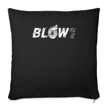 Incontestablement un turbocompresseur - Housse de coussin décorative 45 x 45 cm - noir - Devant