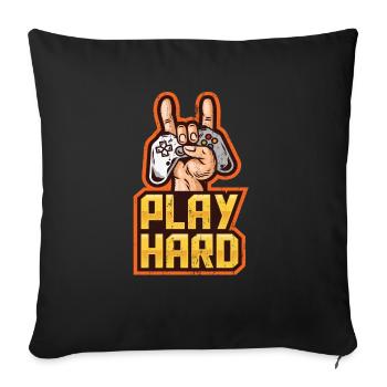 Computer Gaming - Housse de coussin décorative 45 x 45 cm - noir - Devant