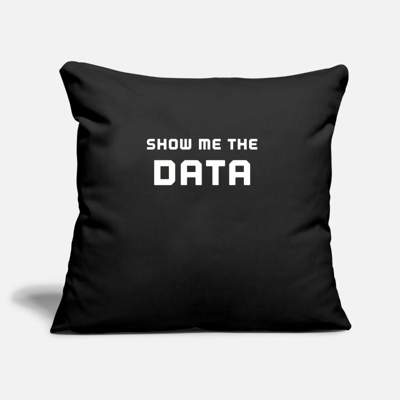 Data Science and Statistics Data Scientist Sofa pillowcase 17,3'' x 17,3'' (45 x 45 cm)