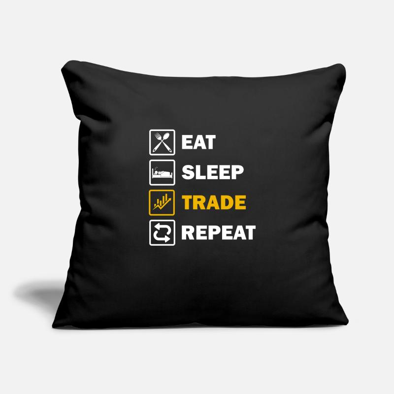 Crypto Trading Digital Currency Trader Gift Sofa pillowcase 17,3'' x 17,3'' (45 x 45 cm)