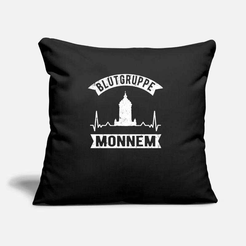 Mannheim Monnem Mannheimer Geschenkidee Sofakissenbezug 45 x 45 cm