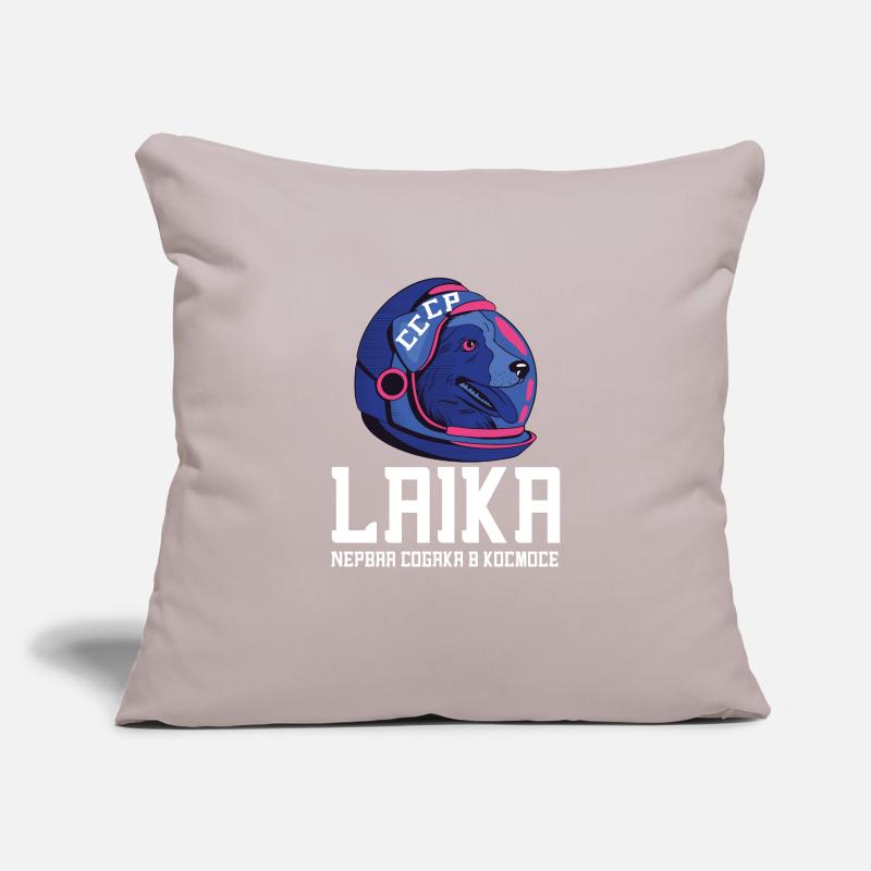 Spoutnik Conception de l’espace Housse de coussin décorative 45 x 45 cm