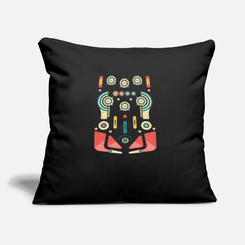 Cool rétro flipper arcade - flipper arcade machine Housse de coussin décorative 45 x 45 cm