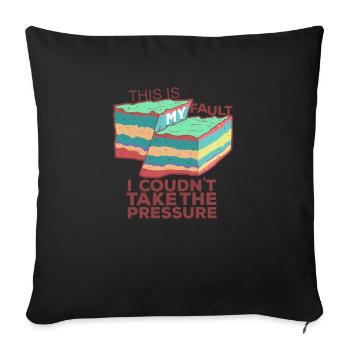 Lustiges Geology Pun T-Shirt | „Das ist meine - Sofakissenbezug 45 x 45 cm - Schwarz - Vorne