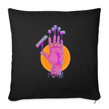 Gamerhand PC - Sofa pillowcase 17,3'' x 17,3'' (45 x 45 cm) - black - Front