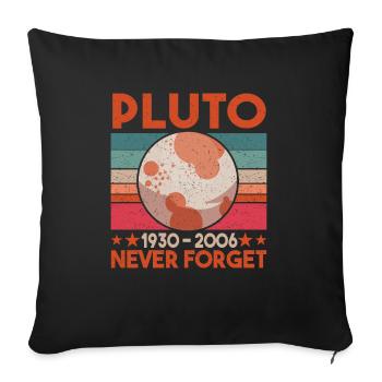 Astronomie Astrophysique Univers Sort cadeau - Housse de coussin décorative 45 x 45 cm - noir - Devant