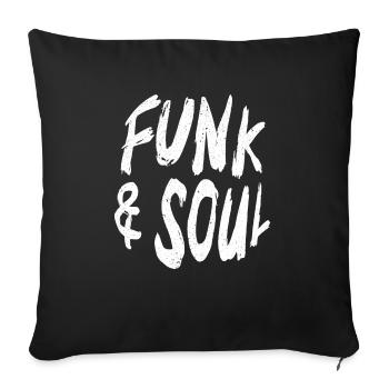 Funk And Soul Musican Song Composer Music Lover - Housse de coussin décorative 45 x 45 cm - noir - Devant