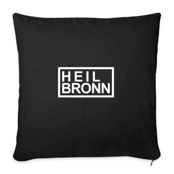 Heilbronn Box - Housse de coussin décorative 45 x 45 cm - noir - Devant