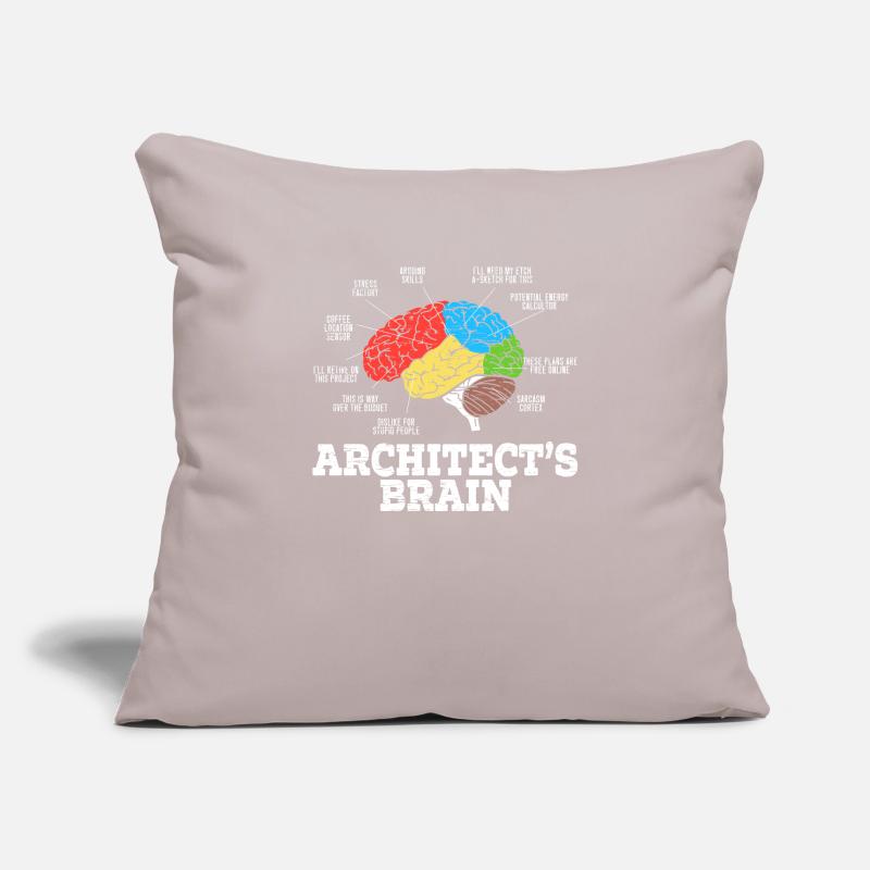 Architecte d’architecte Architecte Architecture Architecte Housse de coussin décorative 45 x 45 cm