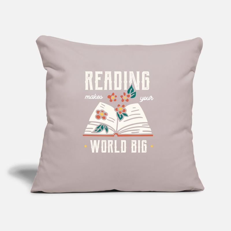 Reader Design for a Reading Fan Sofa pillowcase 17,3'' x 17,3'' (45 x 45 cm)