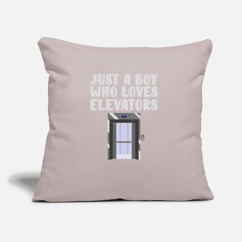 Elevator Technician Elevator Mechanic Elevator Sofa pillowcase 17,3'' x 17,3'' (45 x 45 cm)