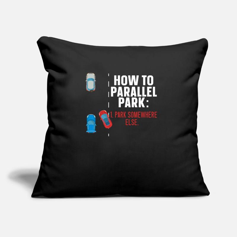 How To Parallel Park Park Somewhere Else Driving Sofa pillowcase 17,3'' x 17,3'' (45 x 45 cm)