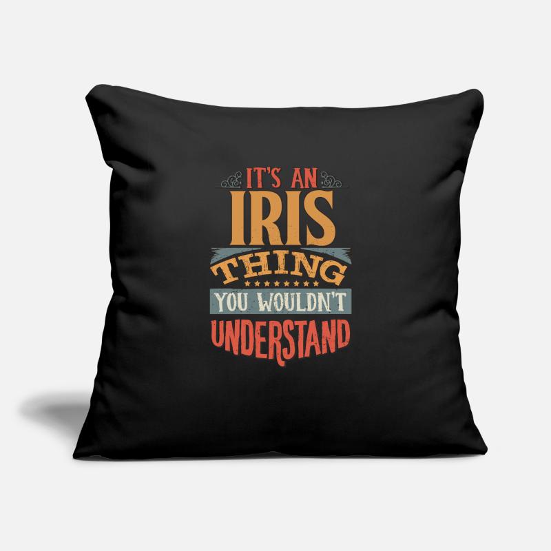 C’est une chose d’iris que vous ne comprendriez pas - Iris Housse de coussin décorative 45 x 45 cm
