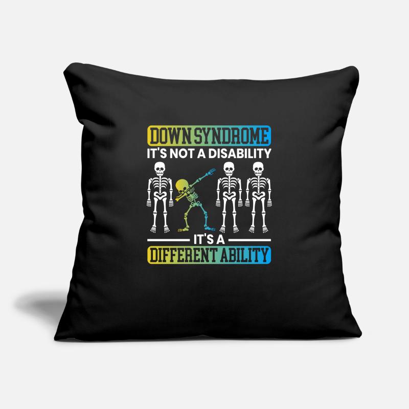 Ce n’est pas un handicap, c’est une capacité différente Housse de coussin décorative 45 x 45 cm