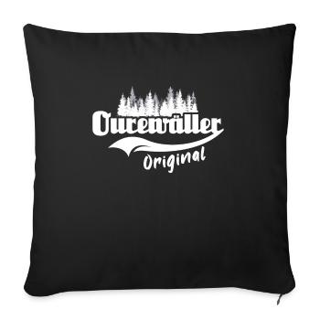 Odenwald Odenwaelder Odenwälder - Sofakissenbezug 45 x 45 cm - Schwarz - Vorne
