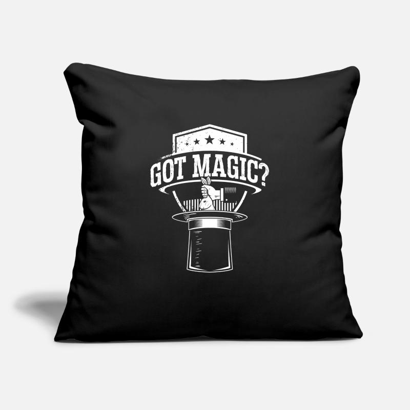 Magician Magic Tricks Wizardry Illusionist Wizard Sofa pillowcase 17,3'' x 17,3'' (45 x 45 cm)
