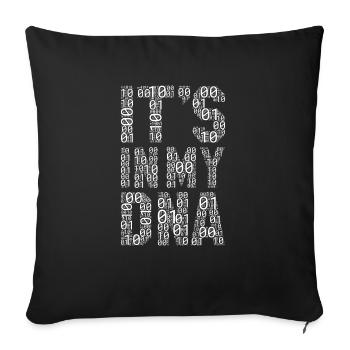 Funny saying motivational It's In My DNA - Sofakissenbezug 45 x 45 cm - Schwarz - Vorne