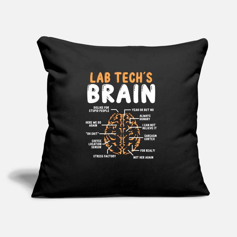 Labratory Technician Brain Lab Scientist Lab Tech Sofakissenbezug 45 x 45 cm
