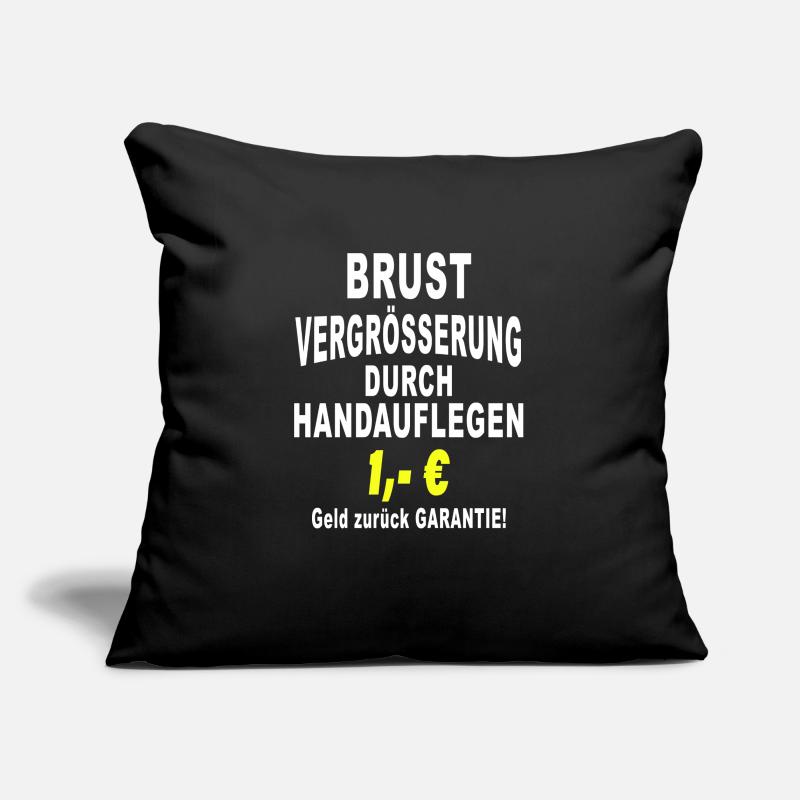 Augmentation mammaire par imposition des mains Remboursement Housse de coussin décorative 45 x 45 cm