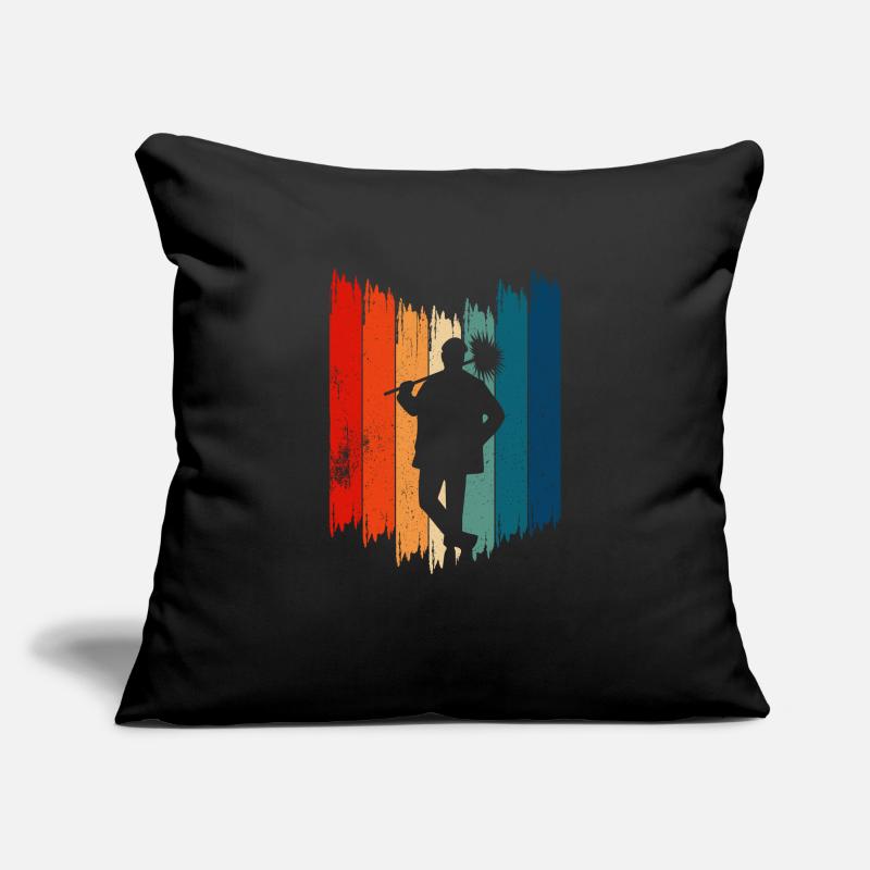 Ramoneur Rétro Ramoneur Housse de coussin décorative 45 x 45 cm
