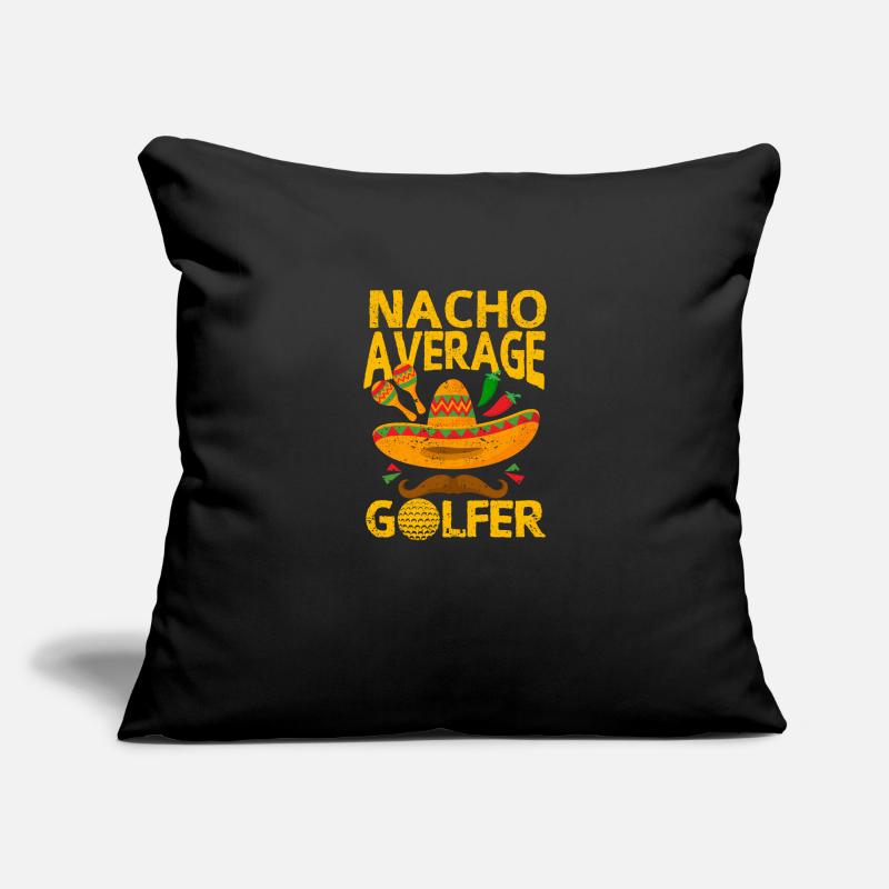 Nacho Average Golfer Cinco De Mayo Lust Sofa pillowcase 17,3'' x 17,3'' (45 x 45 cm)