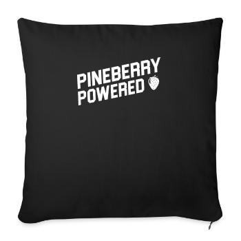 PINEBERRY - Sofakissenbezug 45 x 45 cm - Schwarz - Vorne