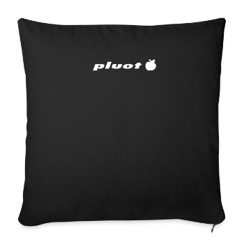 Pluot Retro Fashion Pluot Design - Sofakissenbezug 45 x 45 cm - Schwarz - Vorne