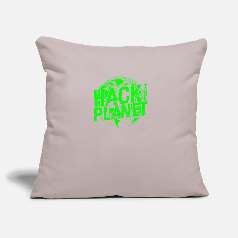 Hack the Planet Software Developer - Anonymous Sofa pillowcase 17,3'' x 17,3'' (45 x 45 cm)