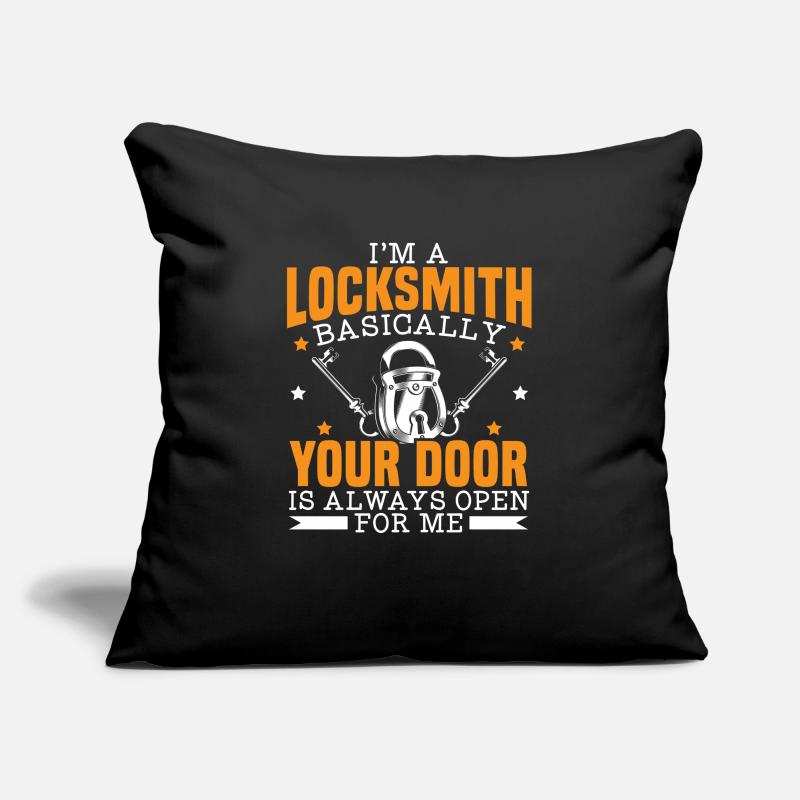 I'm A Locksmith Locksmithing Lock Picking Keyhole Sofa pillowcase 17,3'' x 17,3'' (45 x 45 cm)