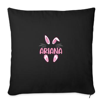 ARIANA Easter - Sofakissenbezug 45 x 45 cm - Schwarz - Vorne