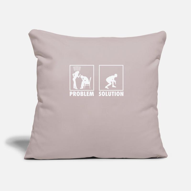 Wrestling Wrestlers Statement Problem Solution. Housse de coussin décorative 45 x 45 cm
