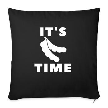 Tamarind Time Gift Idea - Sofakissenbezug 45 x 45 cm - Schwarz - Vorne