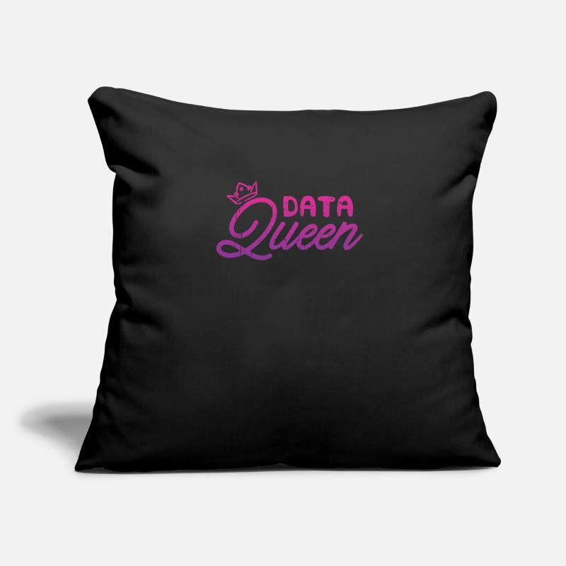 Data Queen - coding Sofa pillowcase 17,3'' x 17,3'' (45 x 45 cm)
