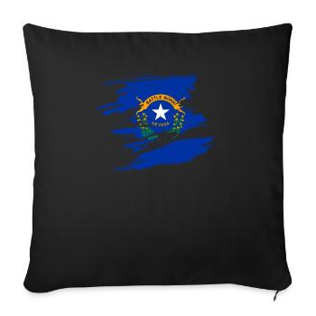 Nevada wurzel geschenk - Sofakissenbezug 45 x 45 cm - Schwarz - Vorne