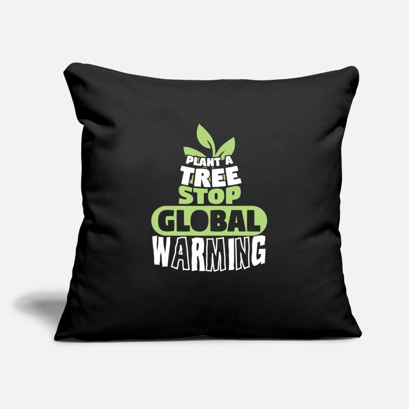 Trees Stop Global Warming Sofa pillowcase 17,3'' x 17,3'' (45 x 45 cm)