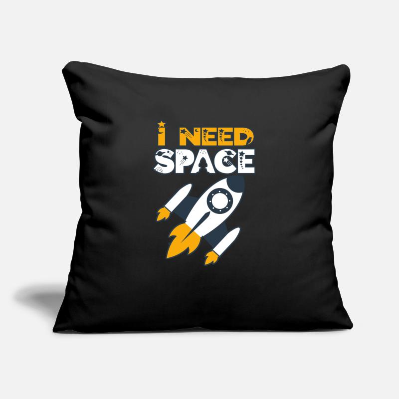I Need Space! For budding astronauts & astronomers Sofa pillowcase 17,3'' x 17,3'' (45 x 45 cm)