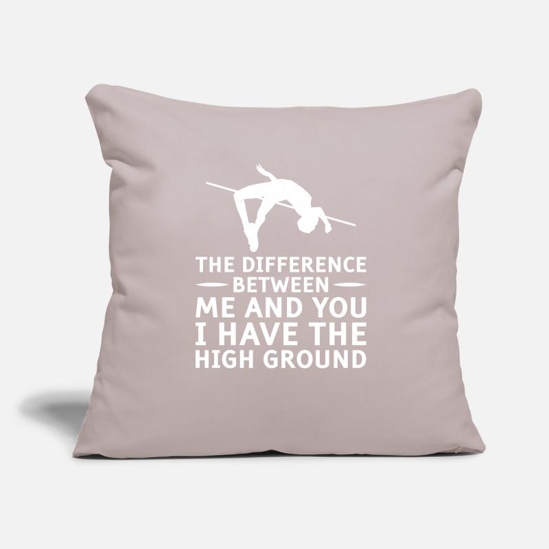 Pole Vault Pole Vault Athletics Sofa pillowcase 17,3'' x 17,3'' (45 x 45 cm)