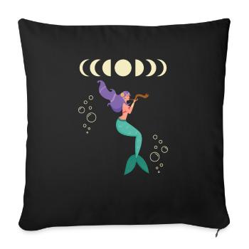 Jews Rosh Hashanah Holiday Jewish New Year - Sofa pillowcase 17,3'' x 17,3'' (45 x 45 cm) - black - Front