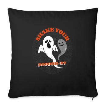 Halloween1 0 - Sofakissenbezug 45 x 45 cm - Schwarz - Vorne